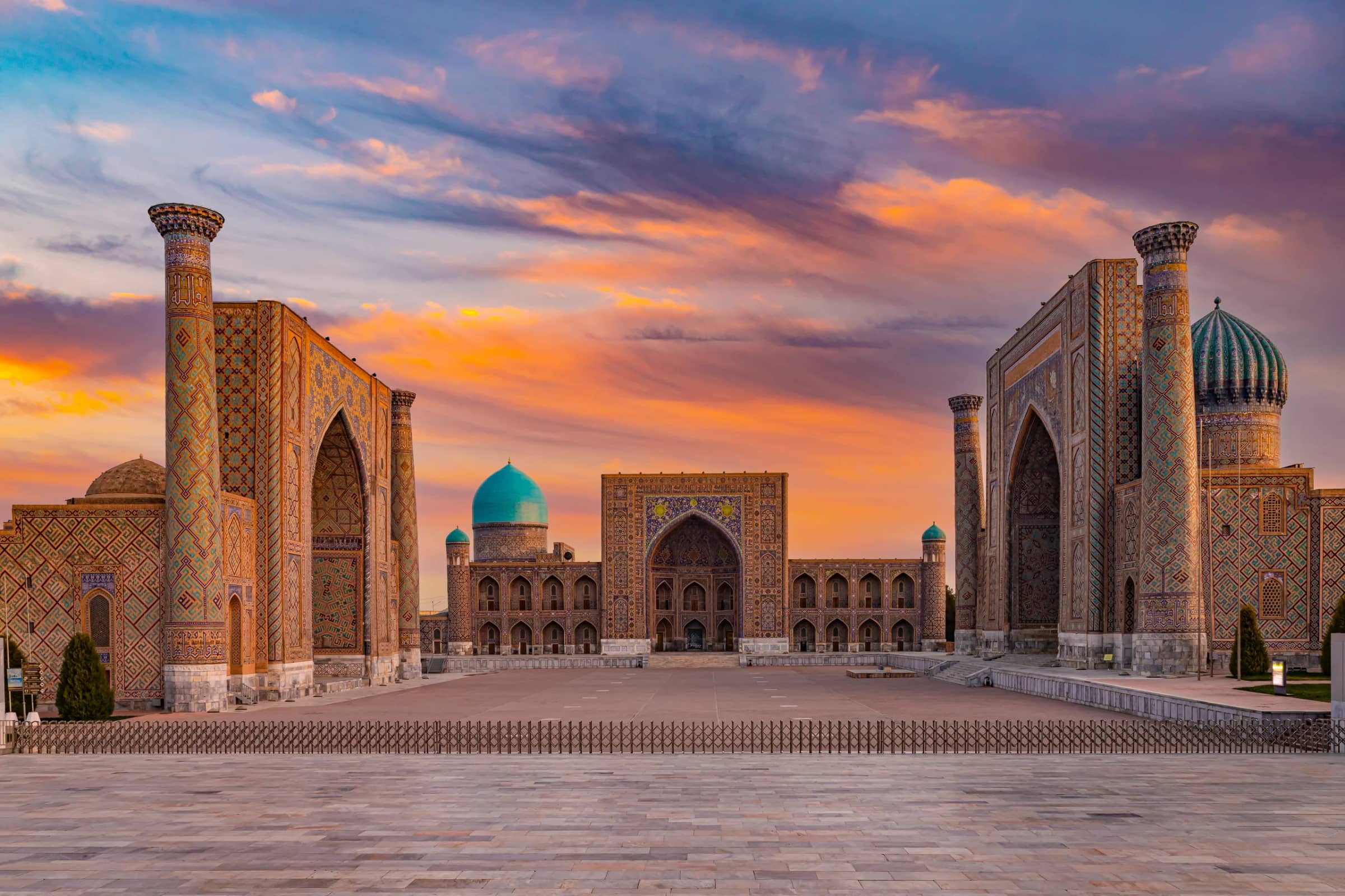 Day 1: Arrive at Urgench, transfer to Khiva